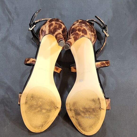 NINE WEST STRAPPY HIGH HEEL OPEN STILETTOS PUMP - Picture 12 of 16